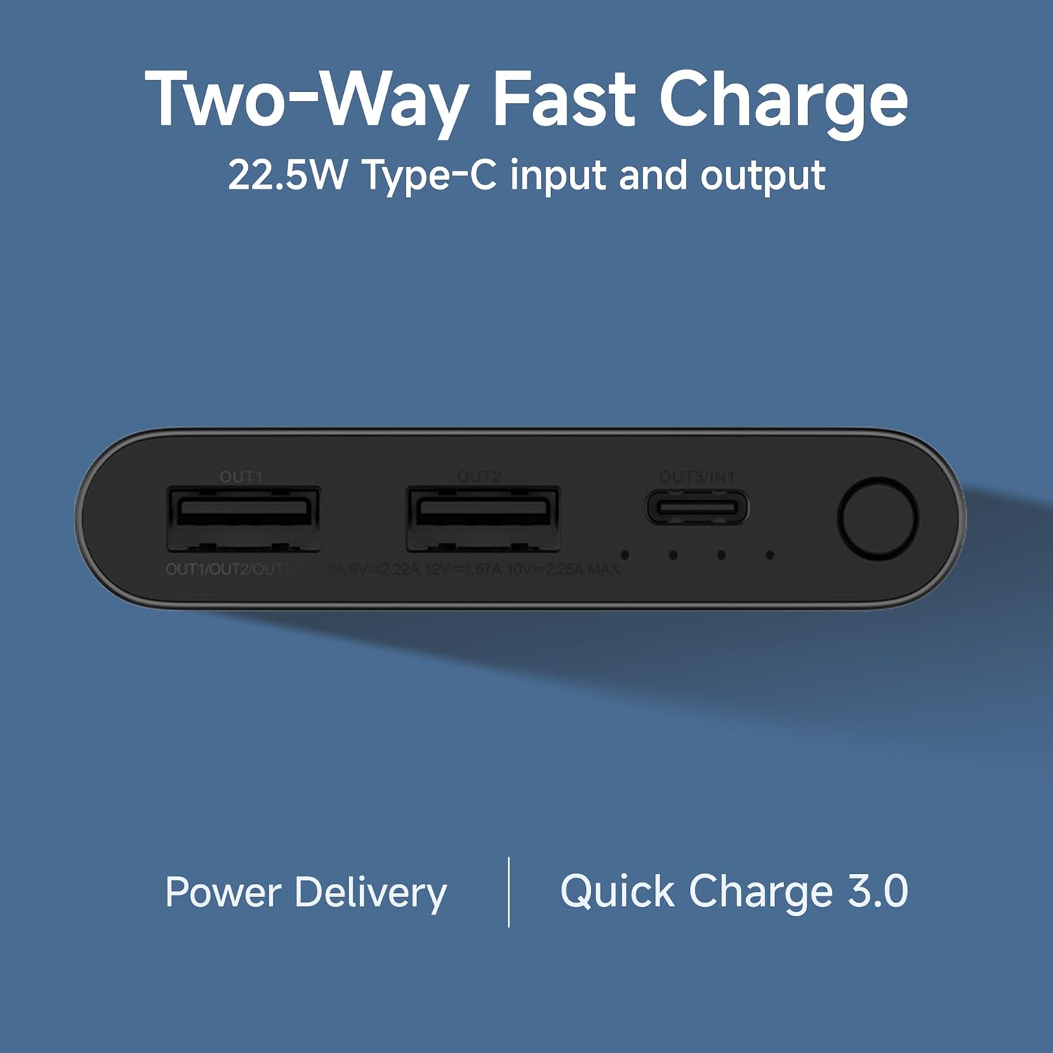 Xiaomi Power Bank 4i 10000mAh 22.5W Fast Charging PD|Smart 12 Layer Protection| Durable Steel Casing | Triple Output Ports | Supports All Phone (MI Power Bank) - Image 7